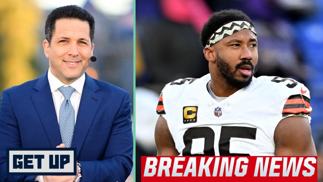 [BREAKING NEWS] Browns are considering a trade for Myles Garrett - Adam Schefter reports | GET UP