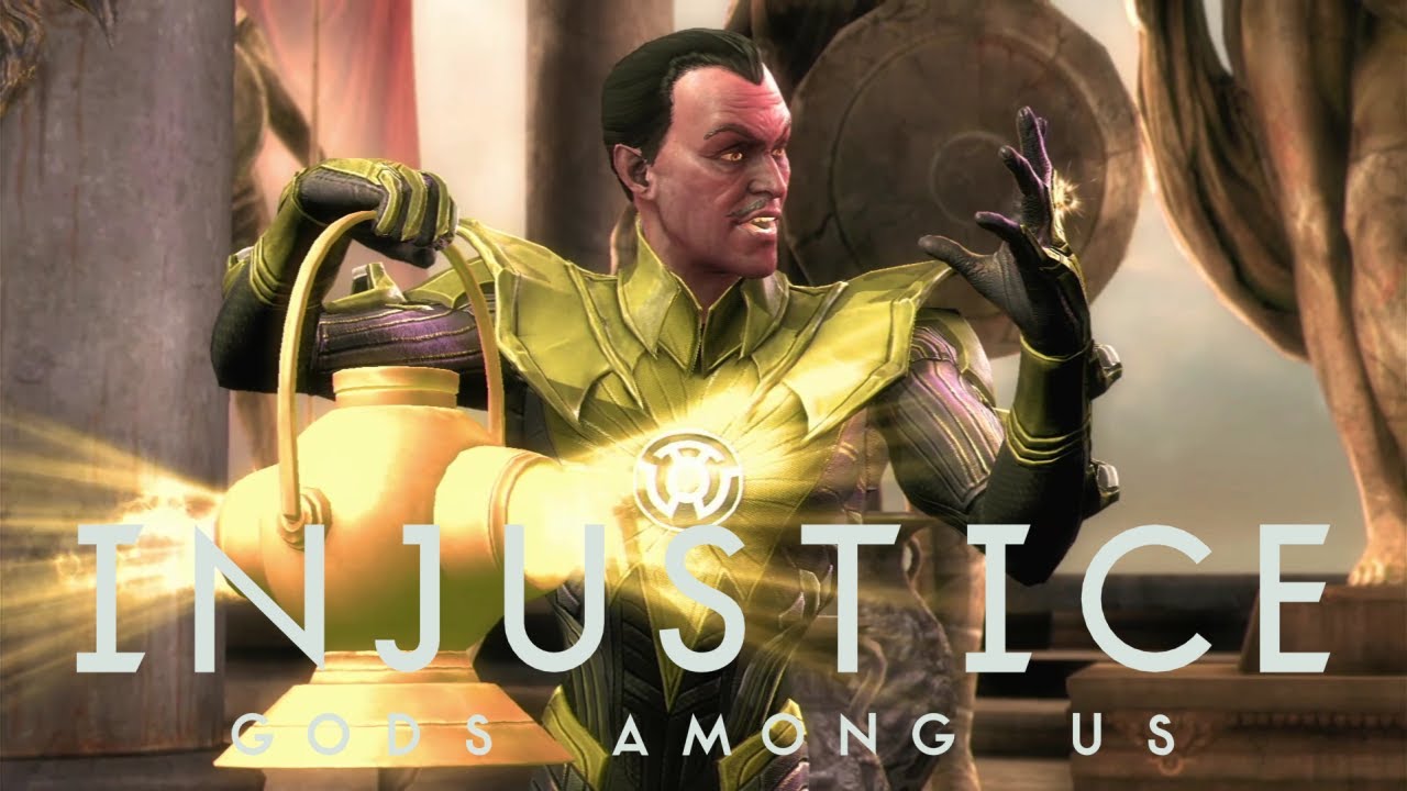 Injustice: Gods Among Us- Sinestro Gameplay
