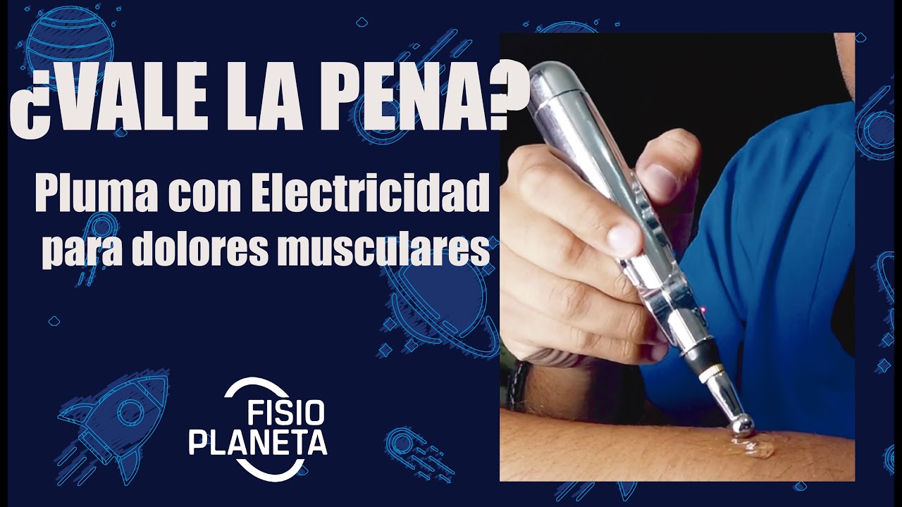 Pluma con electricidad para dolores musculares ¿Vale la pena?- FisioPlaneta 🌎