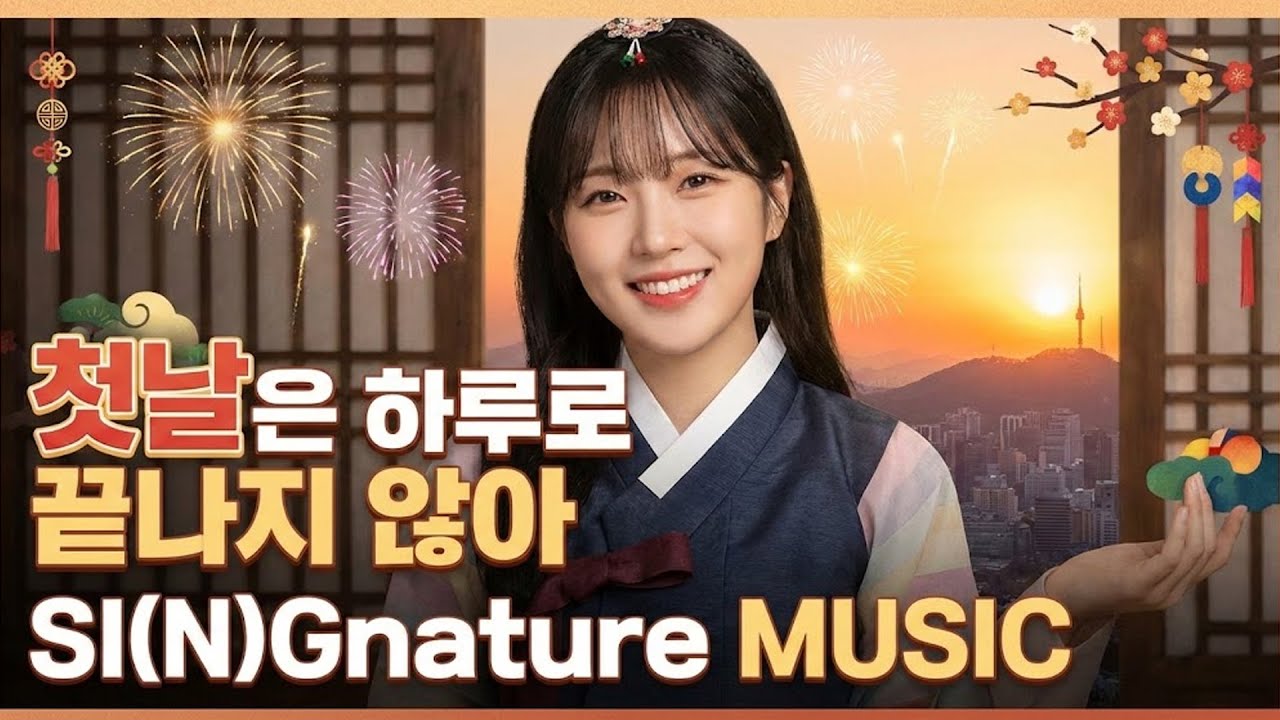 🎧 [SI(N)Gnature] 새해 캔디 스타트 (Part 2) 🍬 | 새해 첫날, 움직이기로 한 사람들의 플레이리스트