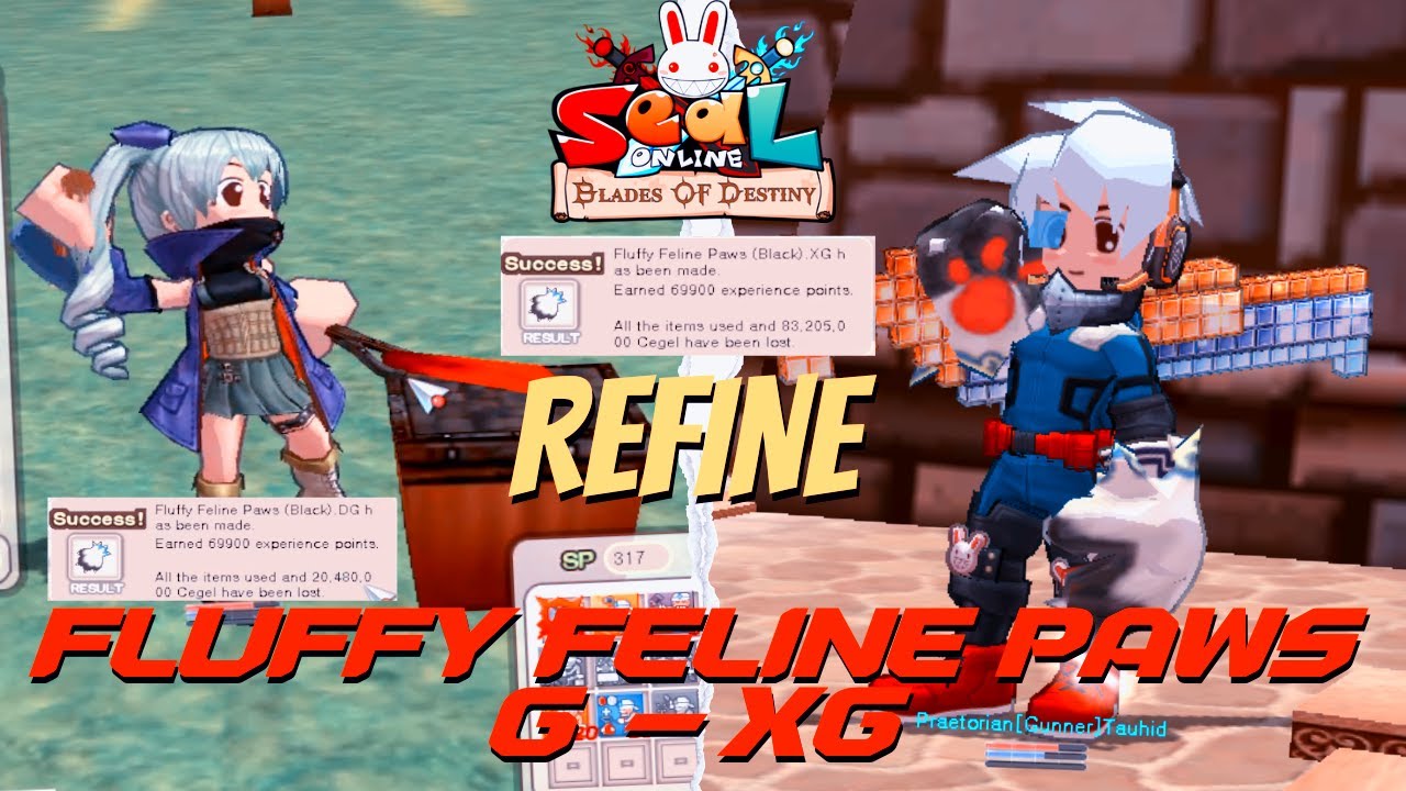 Refine Fluffy Feline Paws G KE XG
