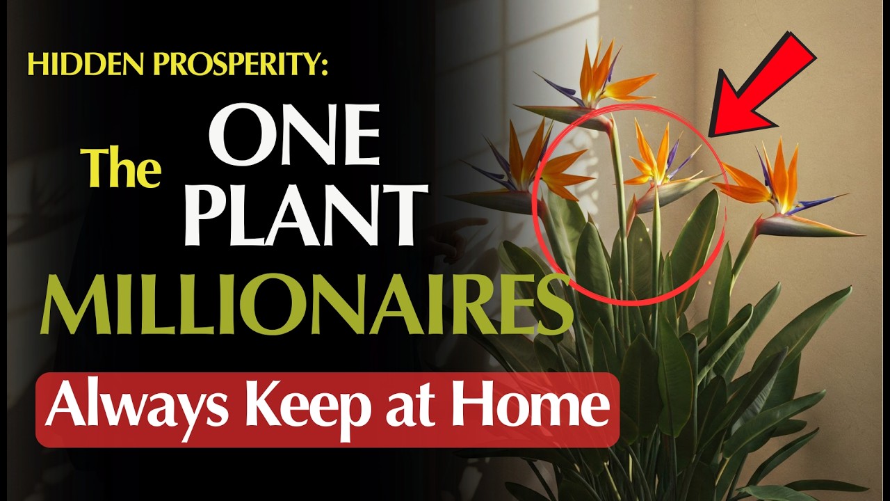 Hidden Prosperity: The One Plant Millionaires Always Keep at Home!
