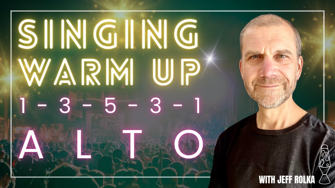 Вокальная разминка - Арпеджио - Альт