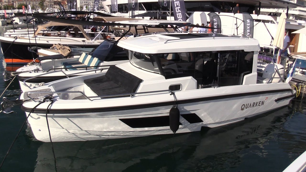 2024 Quarken 27 Cabin Motor Boat | Luxury Yacht | BoatTube