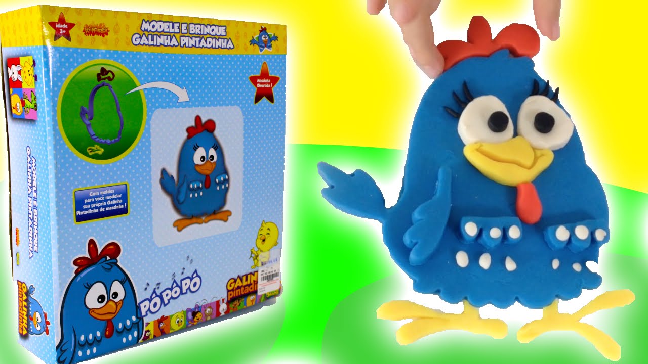 MASSINHA da GALINHA PINTADINHA  - Sunny - Pig Boss Toy