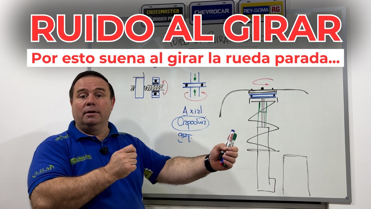 ¿Ruidos al Girar o Mover la rueda del auto? 👨‍🔧 Te explico