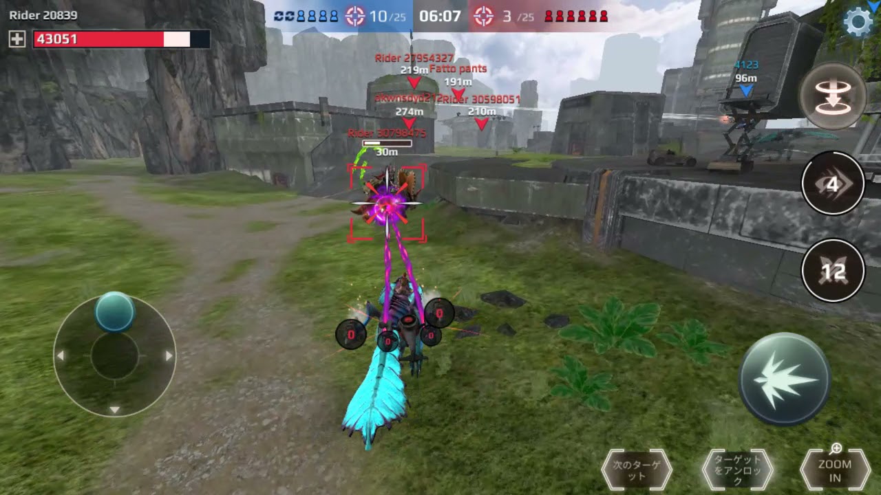 ジュラシック・モンスターワールド: 恐竜大戦 3D FPS  最大補正?のシンビアロサウルス