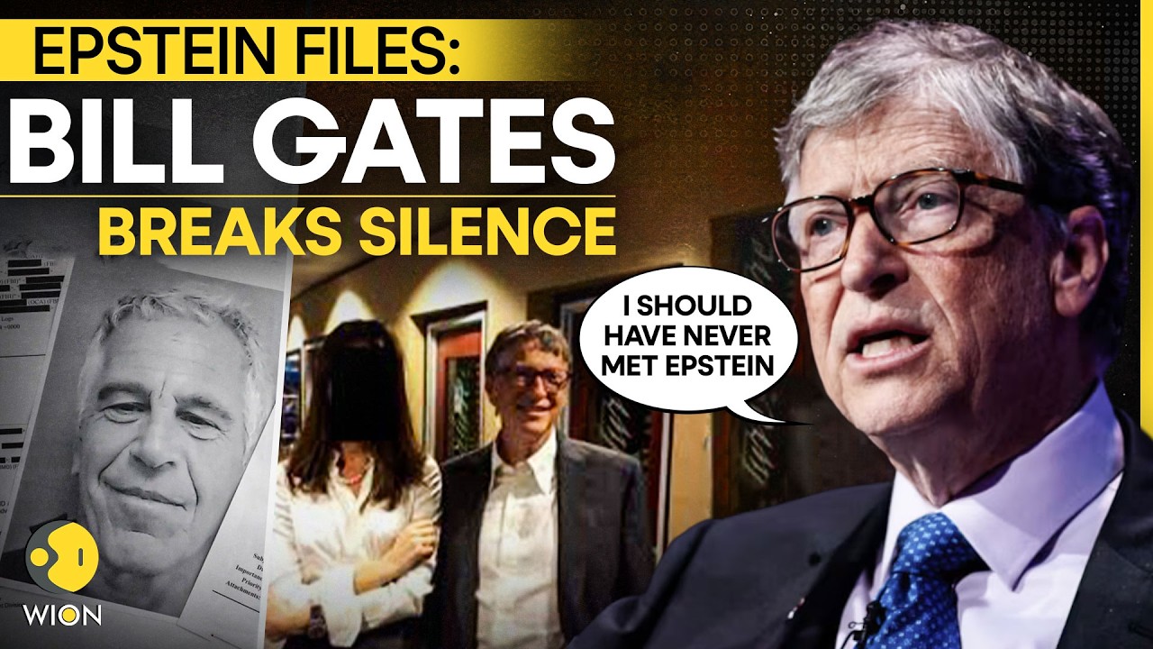 Epstein Files LIVE: Bill Gates Breaks Silence on Scandal -