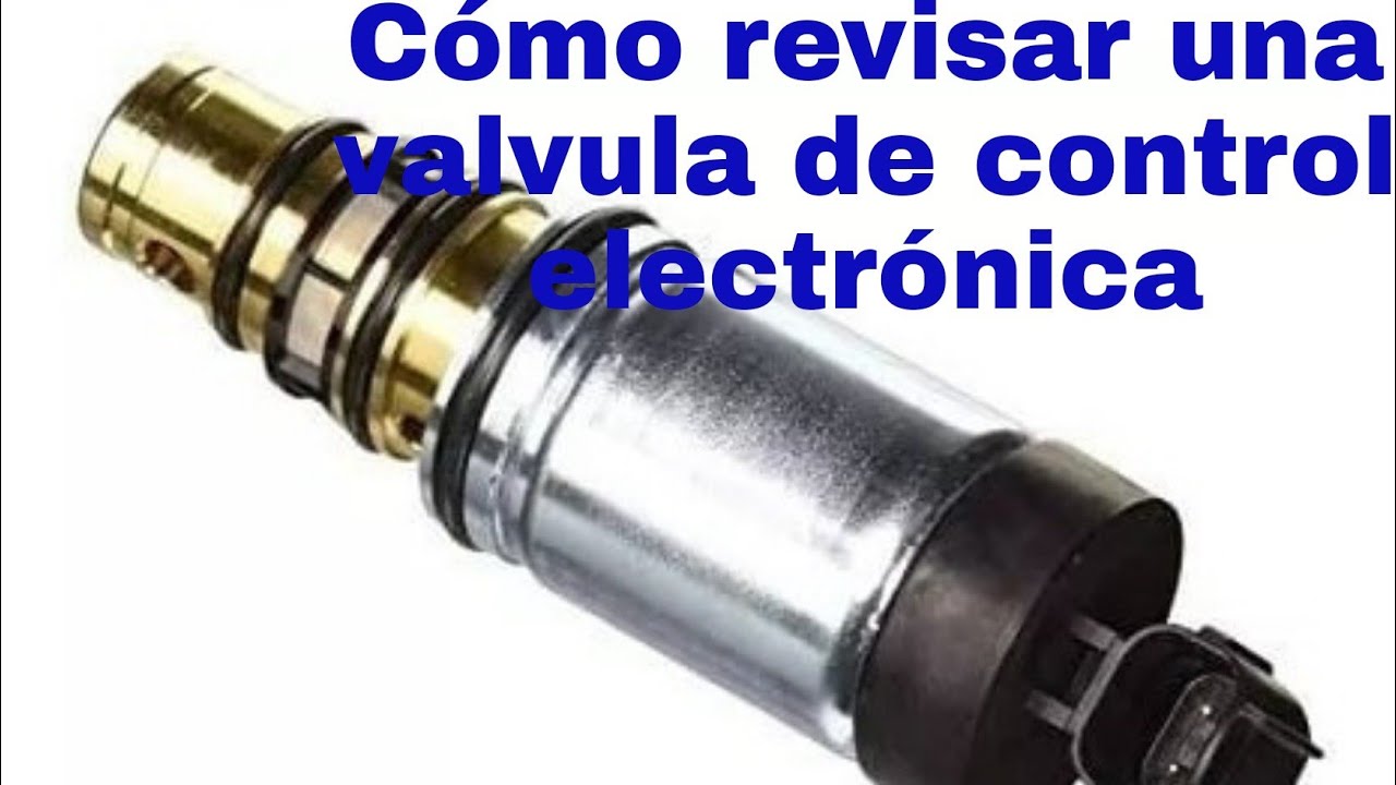 Valvulas de control electrónica  para compresores de aire acondicionado 3