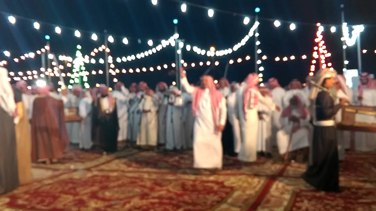 حداية قبيلة المقطة من عتيبة في حفل صقر قريش