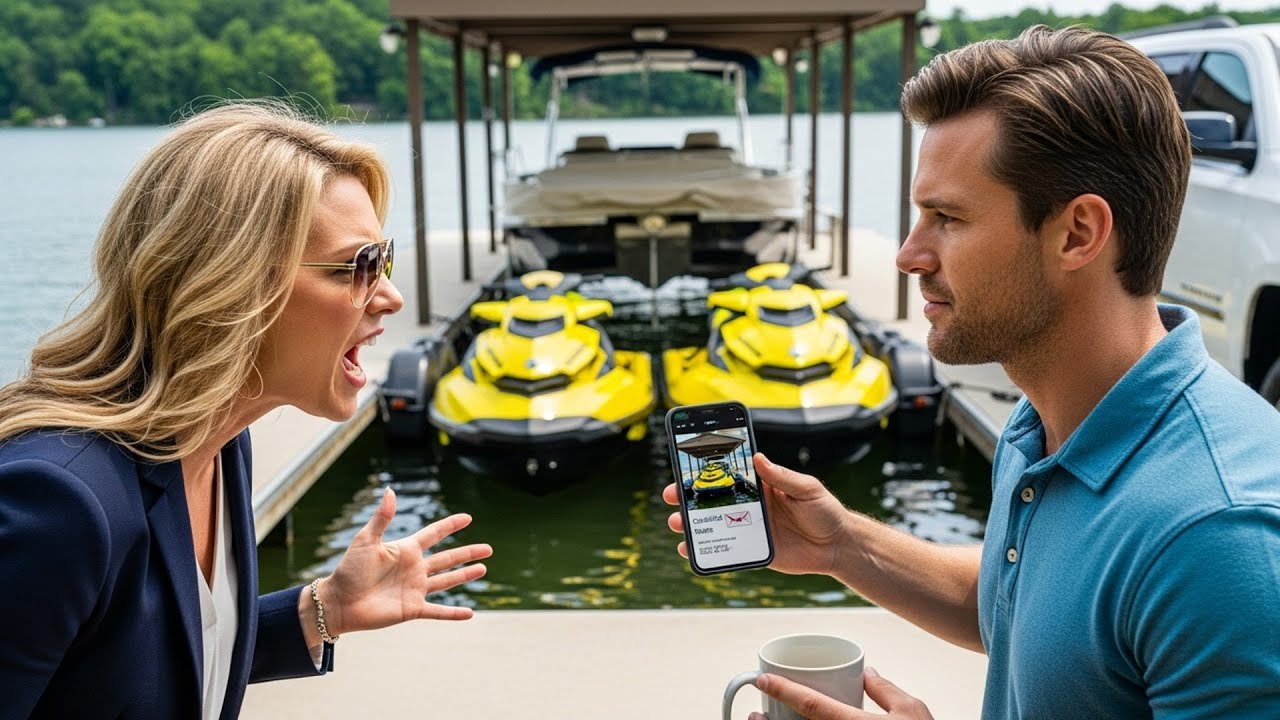 HOA Karen Stored Her Jet Skis In My Boat House, I Sold Them And Kept The Money Legally