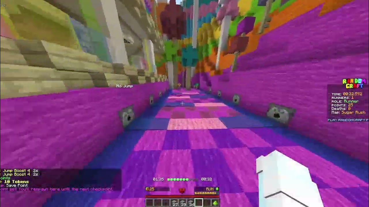 RandomCraft Beta Deathrun Speedrun Sugar Rush 01:38:90 (Not a WR)