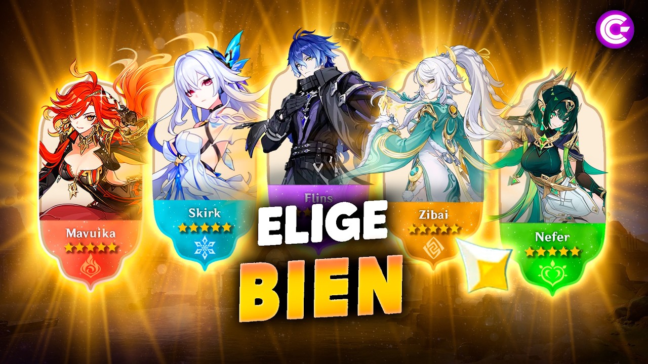 ✅Que PERSONAJE / EQUIPO es MEJOR para TU CUENTA? - Genshin Impact
