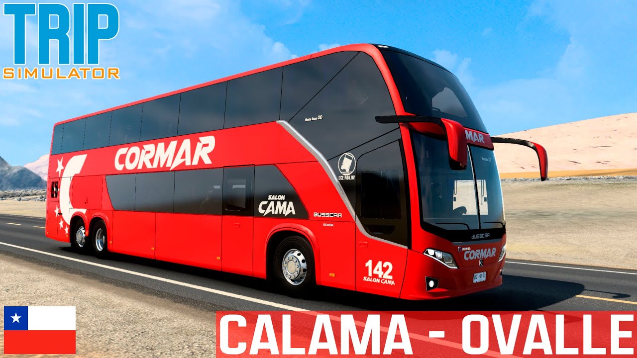 ETS 2 / EAA 6.4 / Calama - Ovalle /  Busscar Vissta Buss DD / Cormar