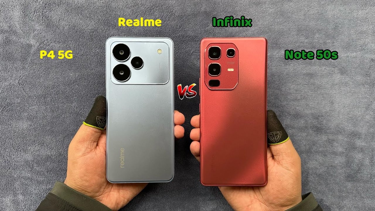 Тест скорости Realme P4 5G против Infinix Note 50s 5G+ Plus