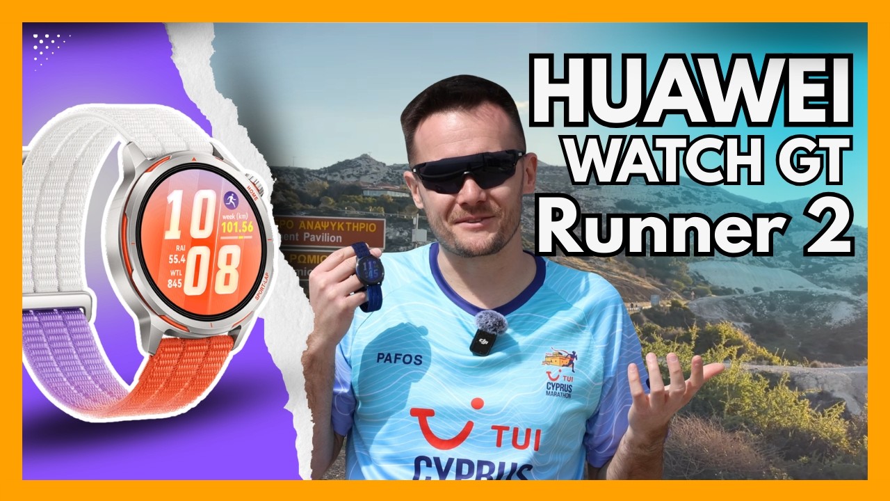 Z tym zegarkiem odmienisz swoje bieganie ⌚ HUAWEI WATCH GT Runner 2 + MARATON