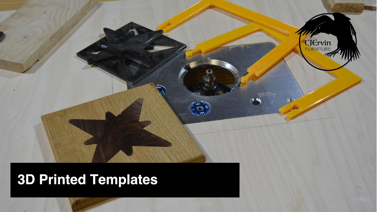 3d Printed Templates for Woodworking
