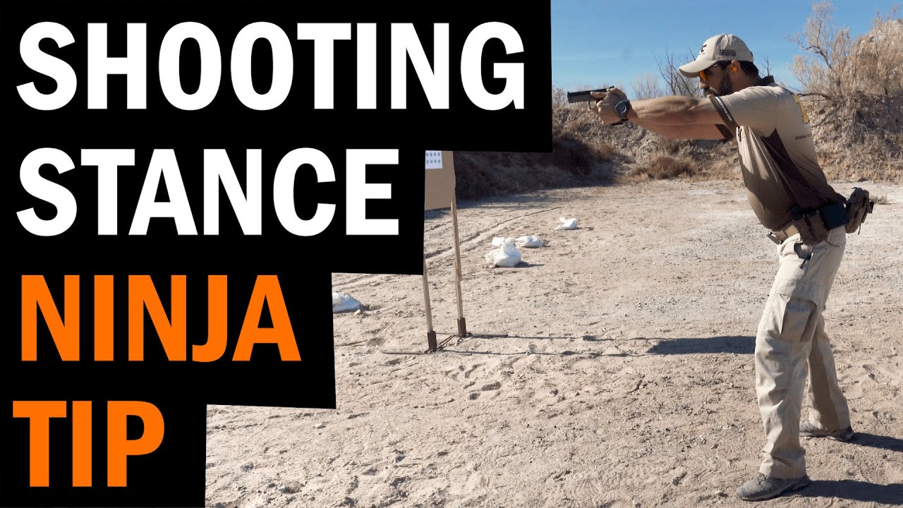Shooting Stance Ninja Tip to Battle Recoil with Tactical Performance Center