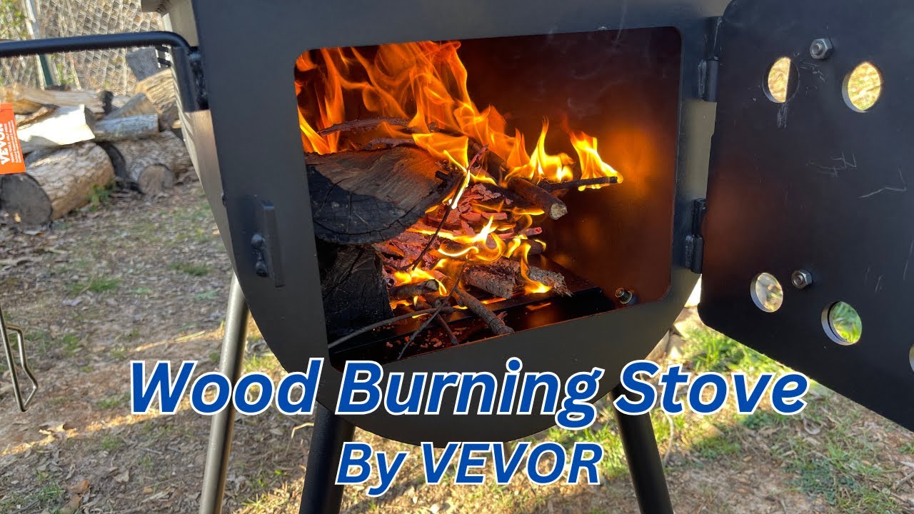 VEVOR Wood Stove. #vevor #offgridliving #camping #tinyhouse #tentcamping #wintercamping #rvlife