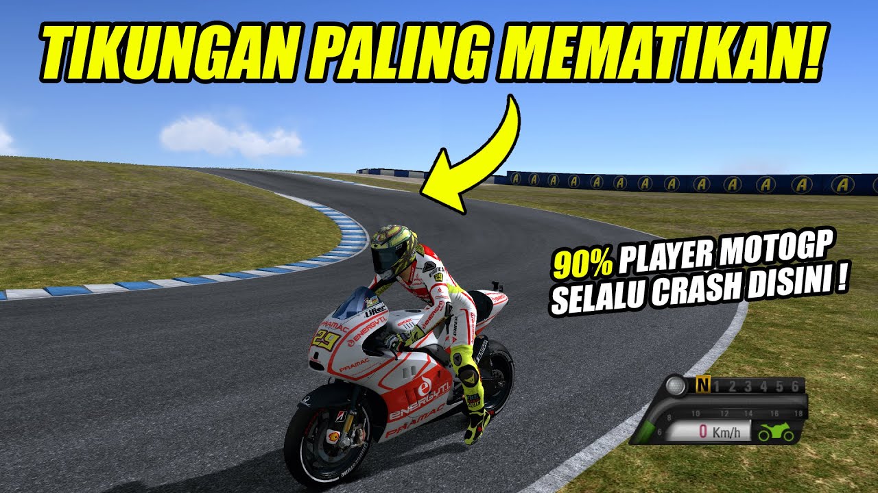 AJAIB KALO BISA LOLOS!😱 Nostalgia Sirkuit Paling Mematikan di MotoGP13 ! - MotoGP13 Indonesia