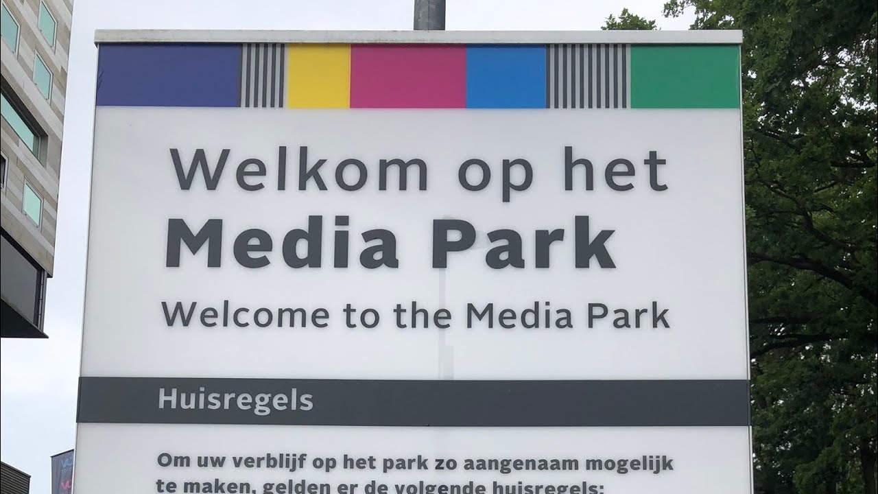 fietstocht over het Hilversumse mediapark!