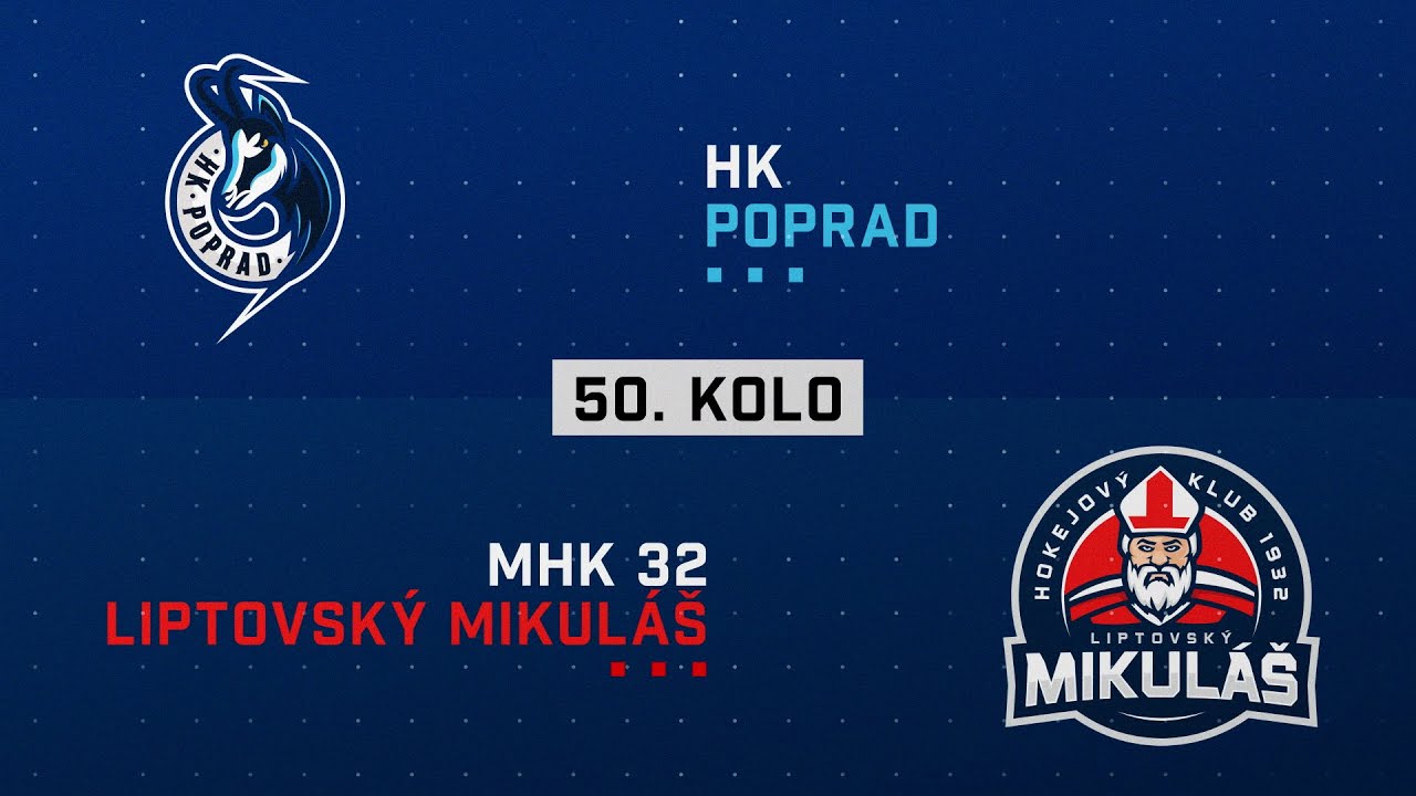 50.kolo HK Poprad - MHK 32 Liptovský Mikuláš HIGHLIGHTS