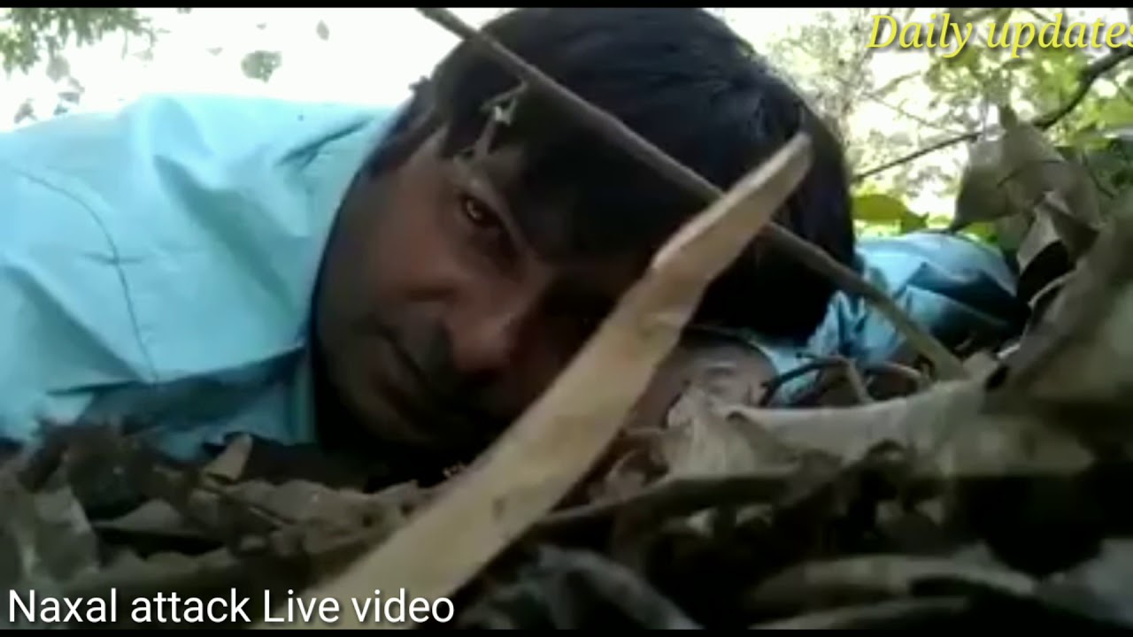 Naxal attack live video