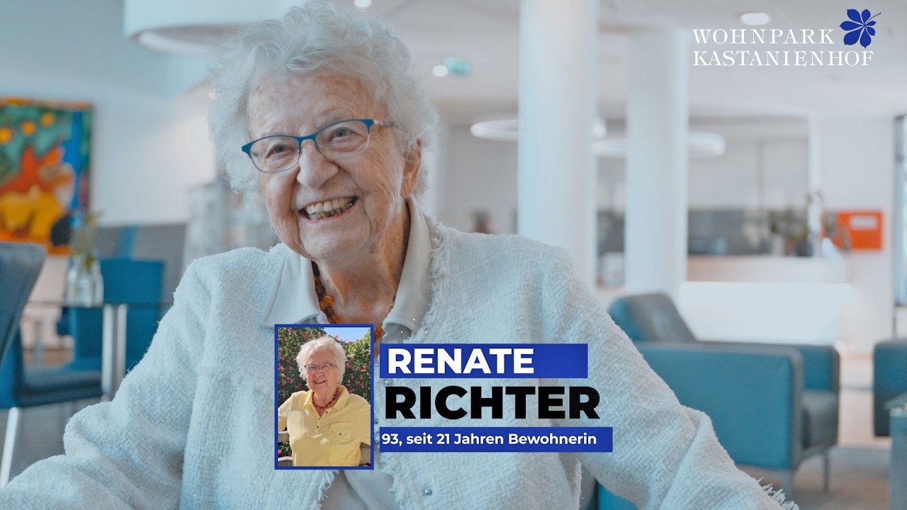 Seit 22 Jahren Wohnpark Kastanienhof - Renate Richter (94) über die Seniorenresidenz in Hannover