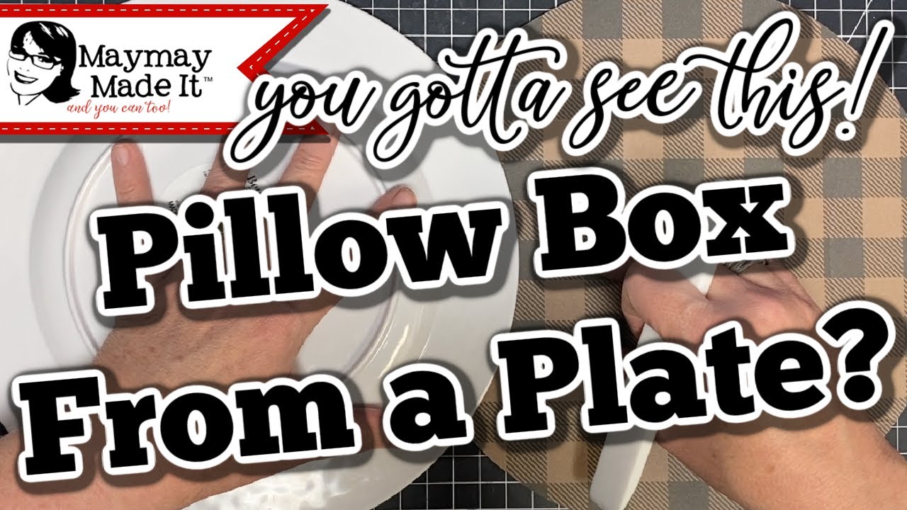 Last Minute DIY Pillow Box Gift Box or Treat Holder