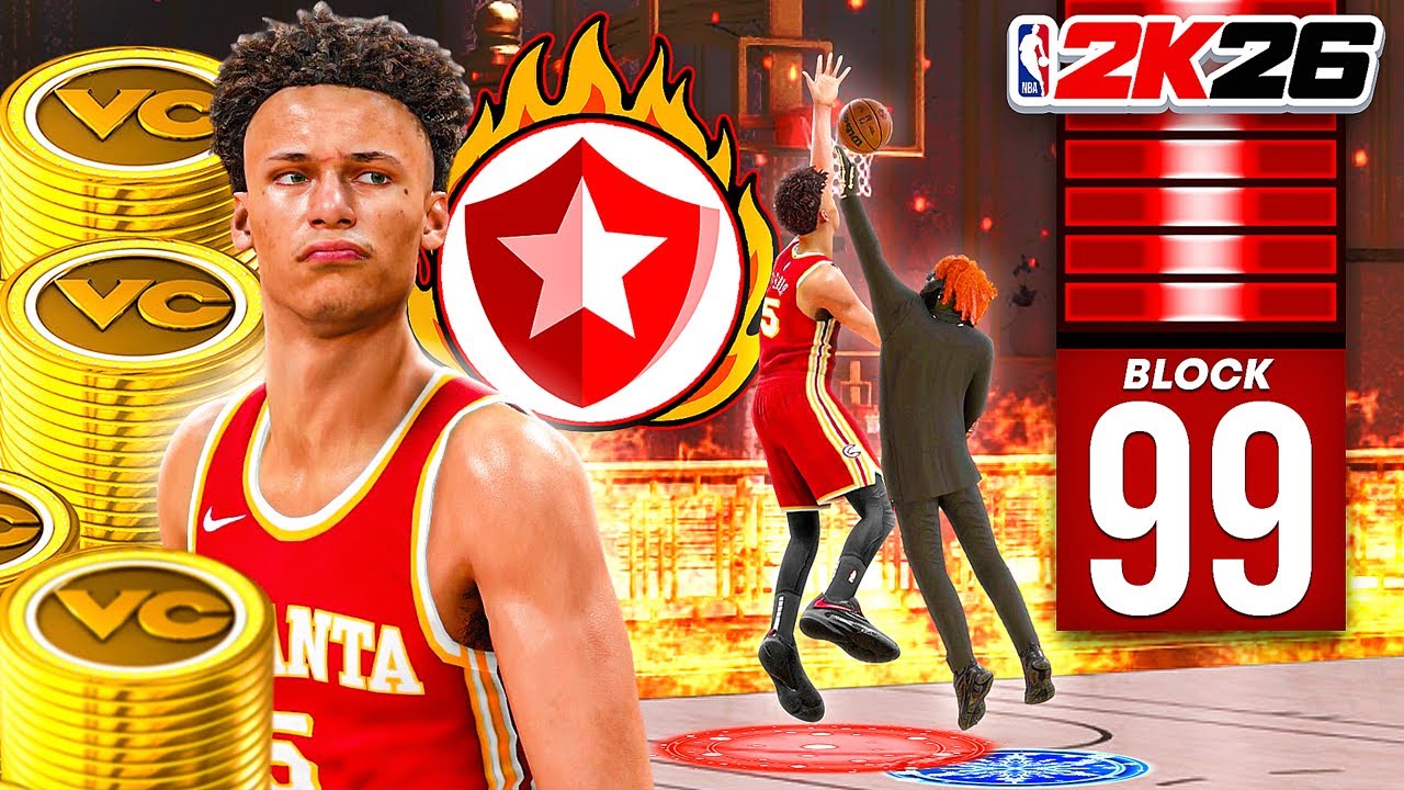 *TOXIC* 99 BLOCK 6’9 LOCKDOWN is a MENACE IN COMP STAGE on NBA 2K26! BEST LOCKDOWN BUILD NBA 2K26!
