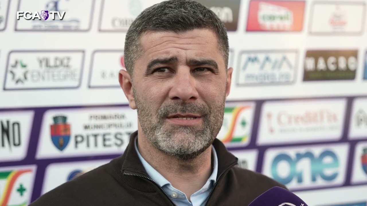 Declarații Dani Coman la finalul partidei FC Argeș - Farul (1-0)