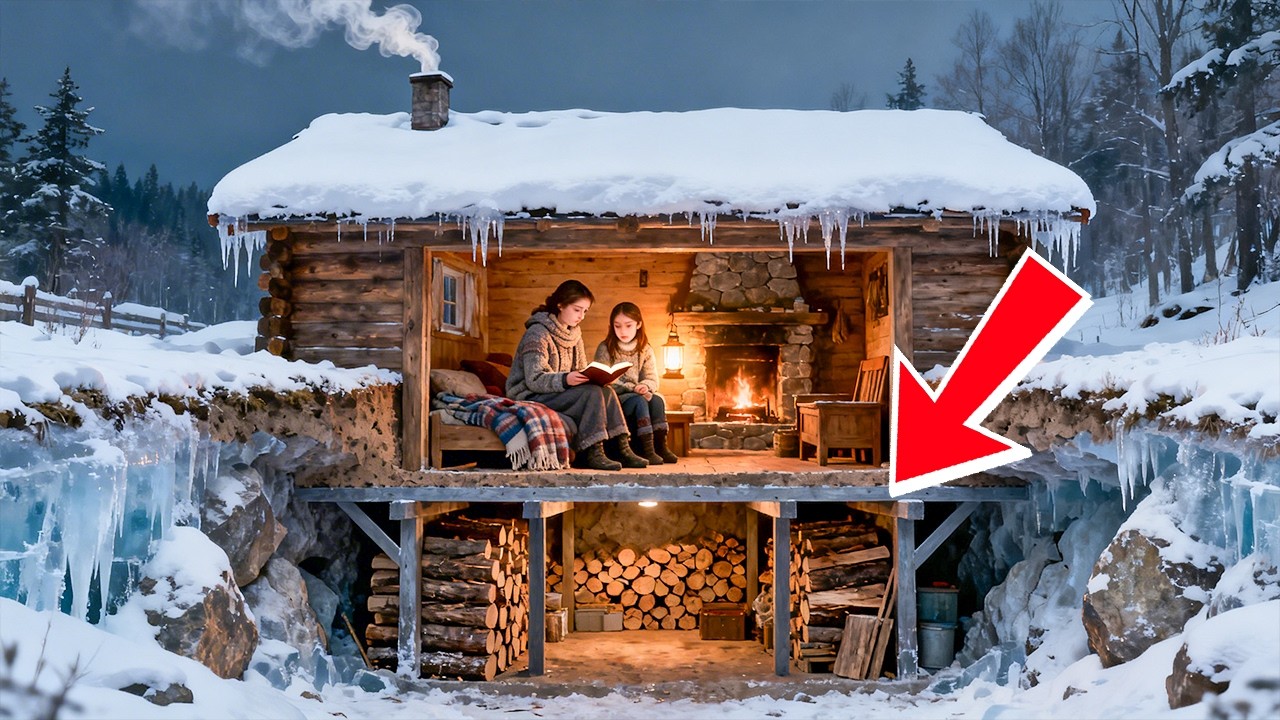 Kicked out at 16 She Dug a Shelter Beneath the Cabin - That Kept Her Sister Warm All Winter