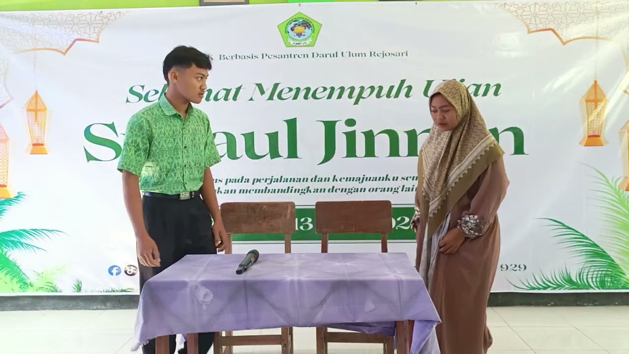 H 2 Ujian Syifaul Jinnankelas XII TKJ B SMK BP Darul Ulum RejosariAllahummarhamnabil Qur'an