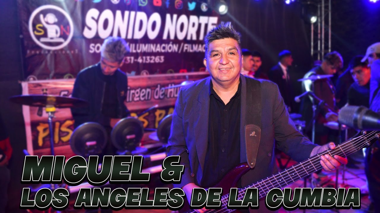 MIGUEL Y LOS ANGELES DE LA CUMBIA - HUACHANA 2022 PISTA LOS PATITOS 🐥