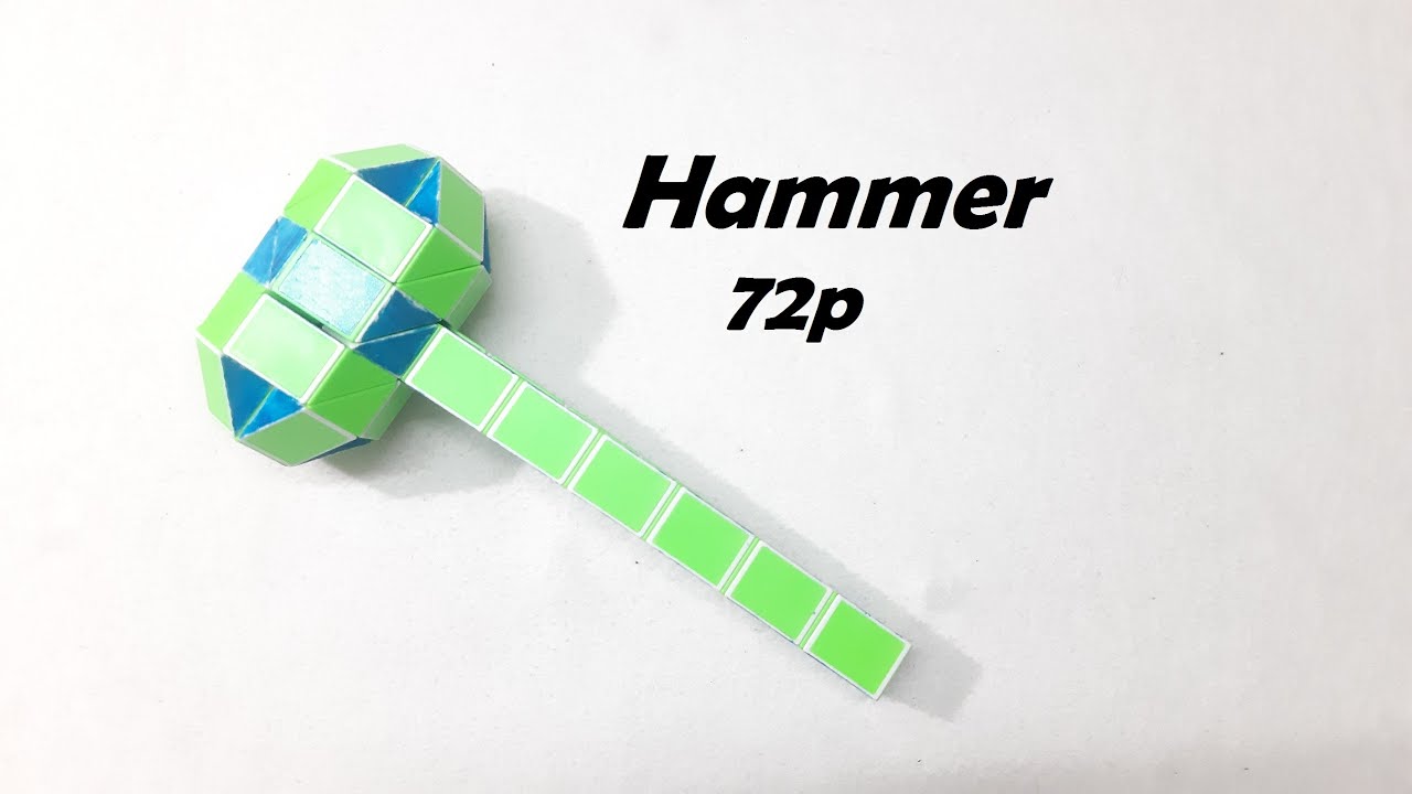 Magic Snake Puzzle or Rubik Rắn 72 Pieces - Hammer