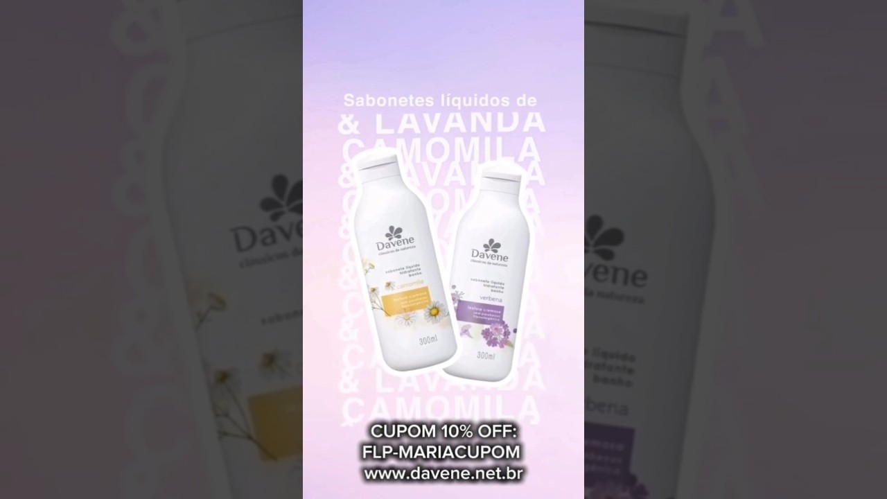 CUPOM 10% OFF:  FLP-MARIACUPOM #DAVENE #CUPOMDAVENE