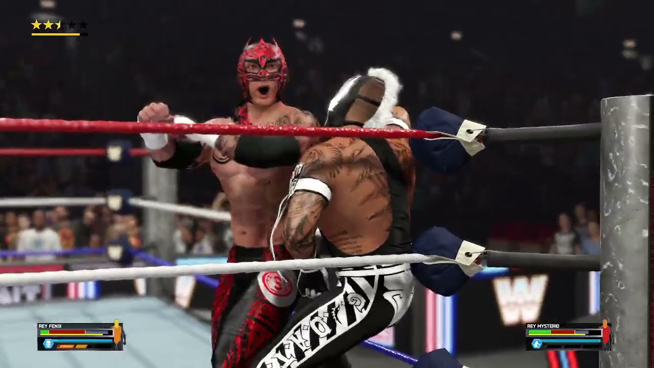 wwe 2k25 rey fenix vs rey mysterio