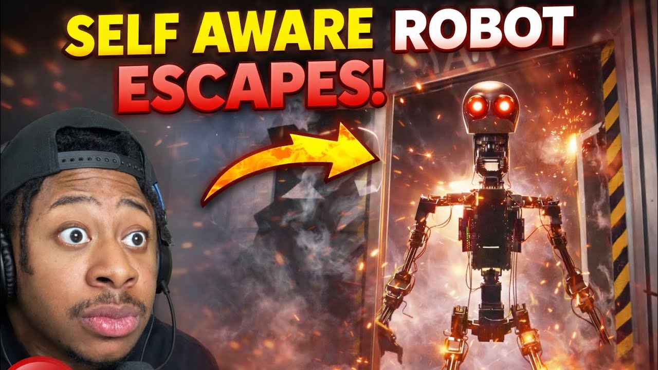 He Found His Escaped Robot But It Was Too Late….
