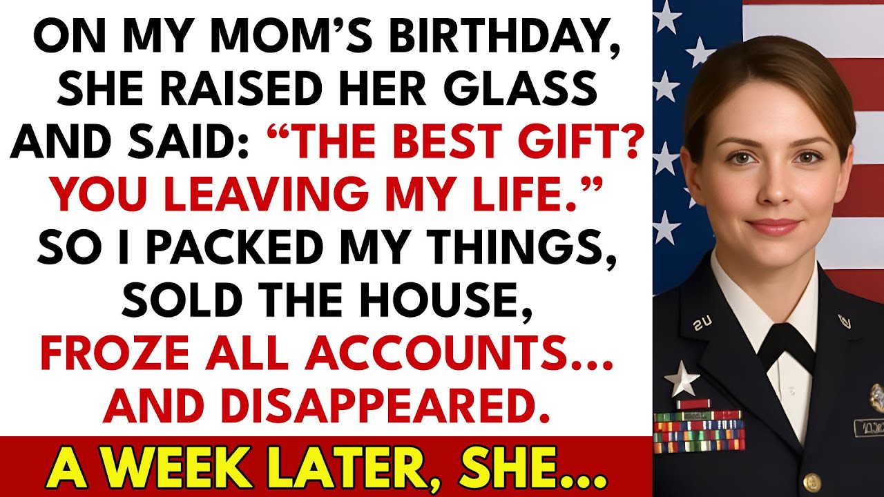 On My Mom’s Birthday, She Said the Best Gift Would Be If I Left Her Life. So I Vanished...