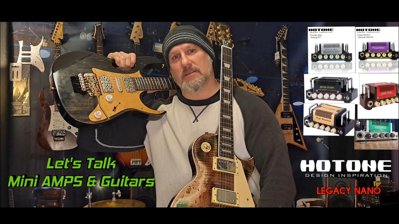 Давайте поговорим об усилителях Hotone Legacy Nano и крутых гитарах — Guitar Kit World