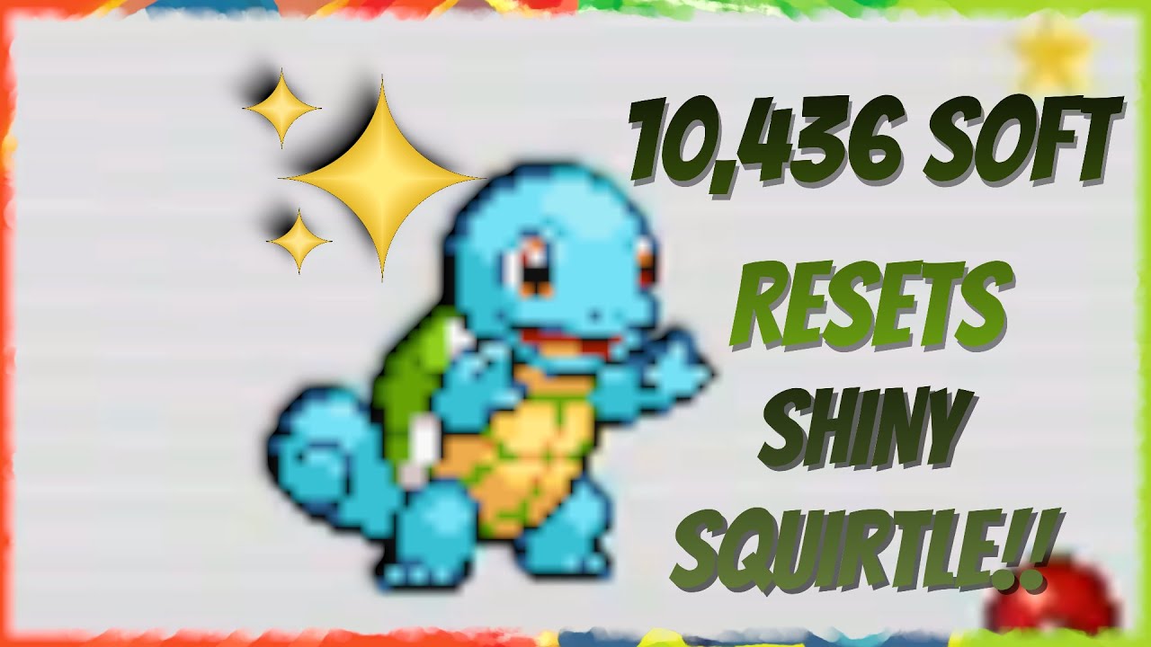 [LIVE] SHINY SQUIRTLE REACTION AFTER 10,436 SR'S!!! POKEMON FIRE RED AND LEAF GREEN!!