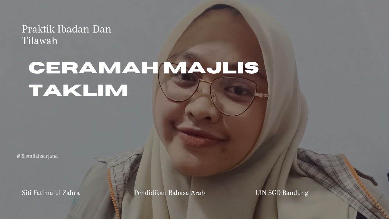 Ceramah majlis taklim