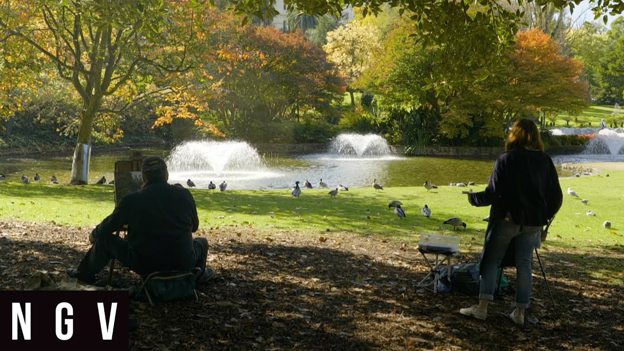 Victorian Artists Society on Painting En Plein Air