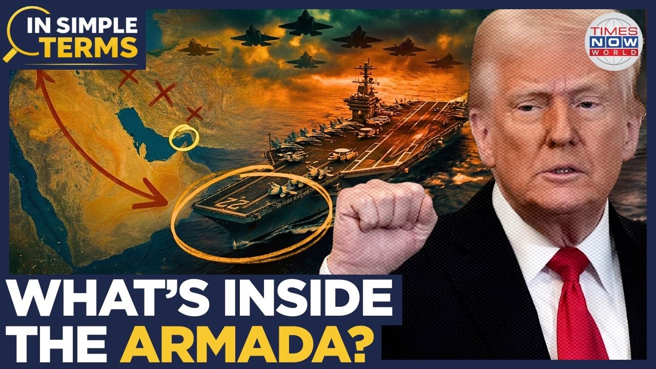 EXPLAINED: Inside the Massive US Armada Deploying to Iran | US VS IRAN