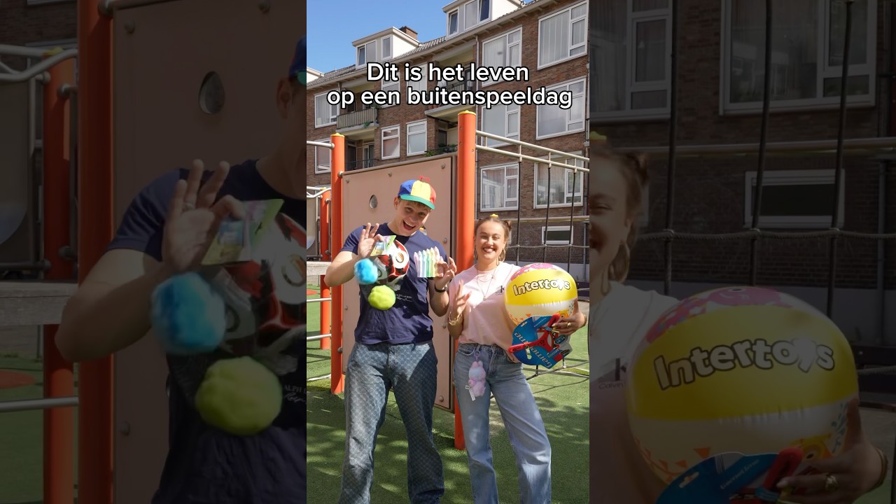 #ad Het leven op Buitenspeeldagen! 🛝 Wat vind jij het leukste speelgoed bij Intertoys? 🤔