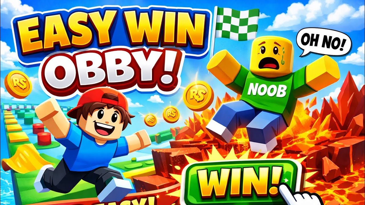 Easy Win Obby 🌈👾💫 #roblox #newgameinroblox #games #indiagames #rainbowgame #gaming #epicrobloxindia 
