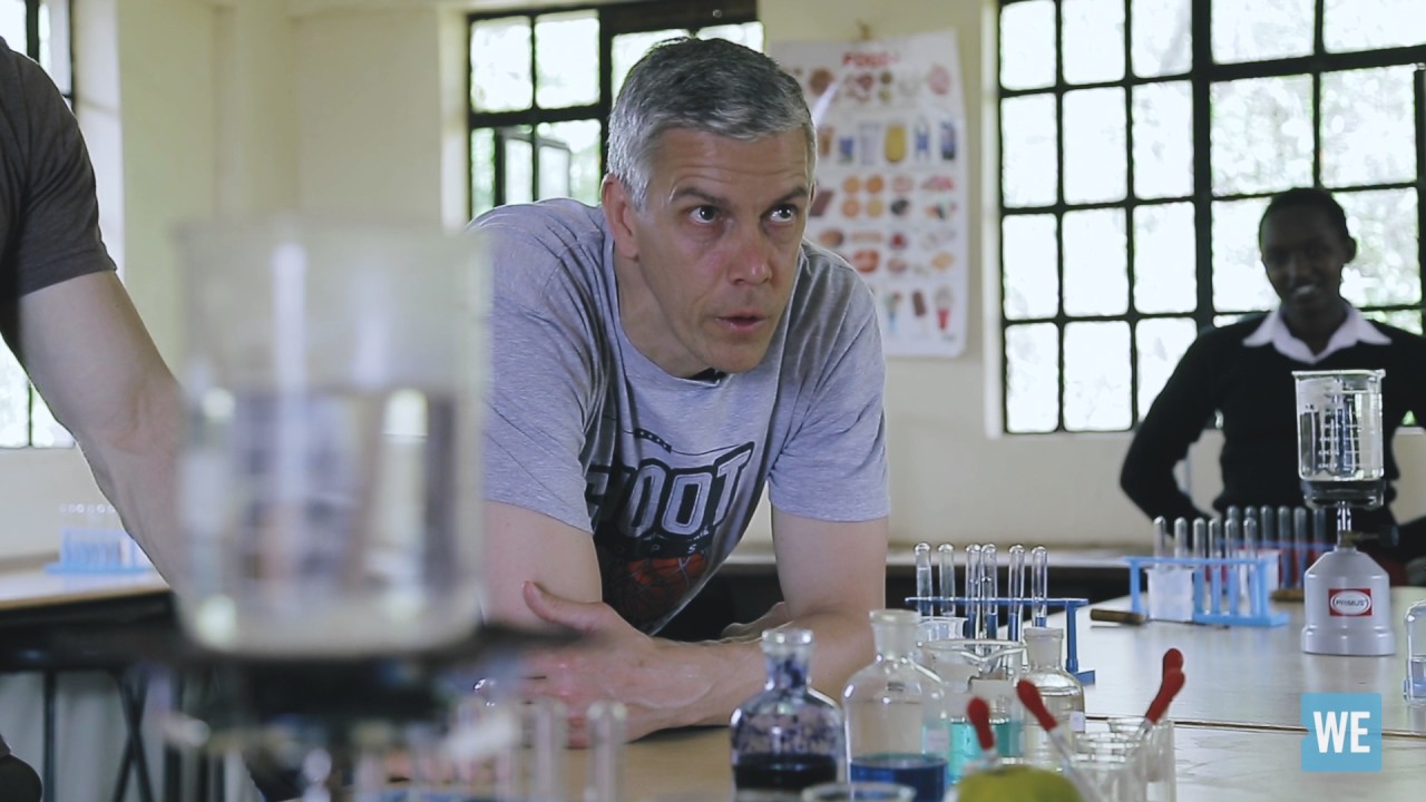 Arne Duncan visits Kisaruni with WE