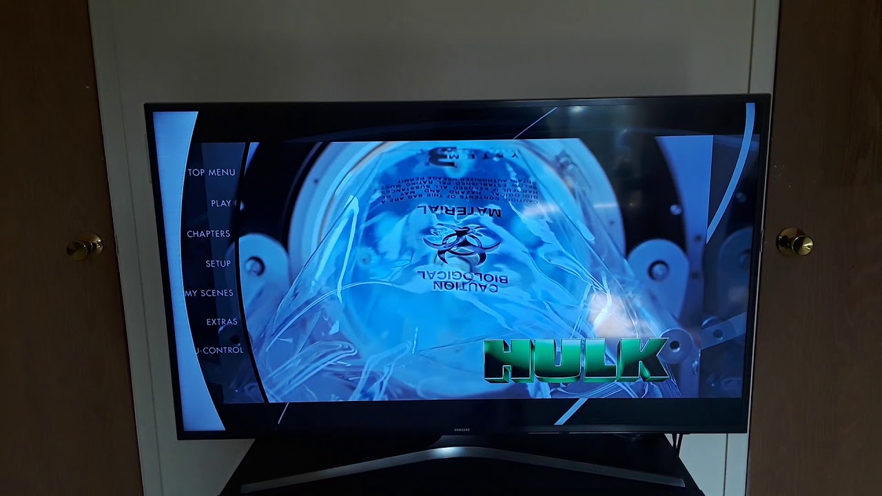 Opening to Hulk 2008 Blu-ray