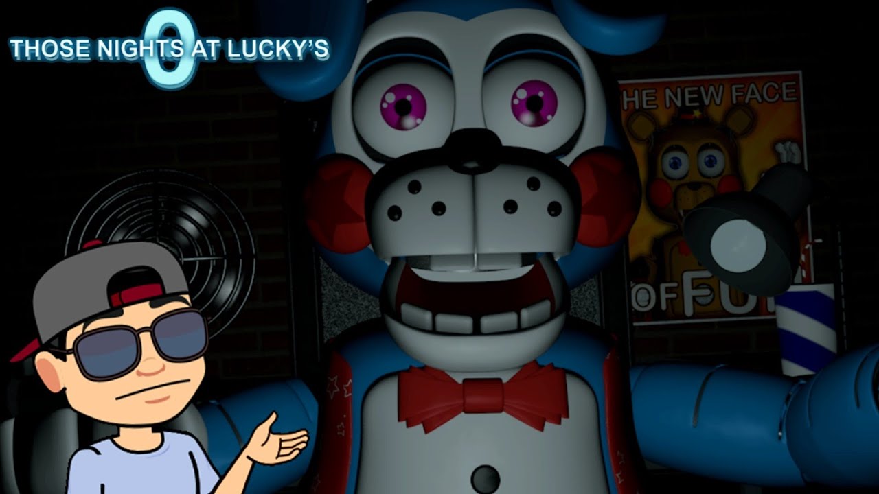 THOSE NIGHTS AT LUCKY'S 0 | NIGHT 5 | NOCHE 5 | FNAF FAN GAME 2023 |