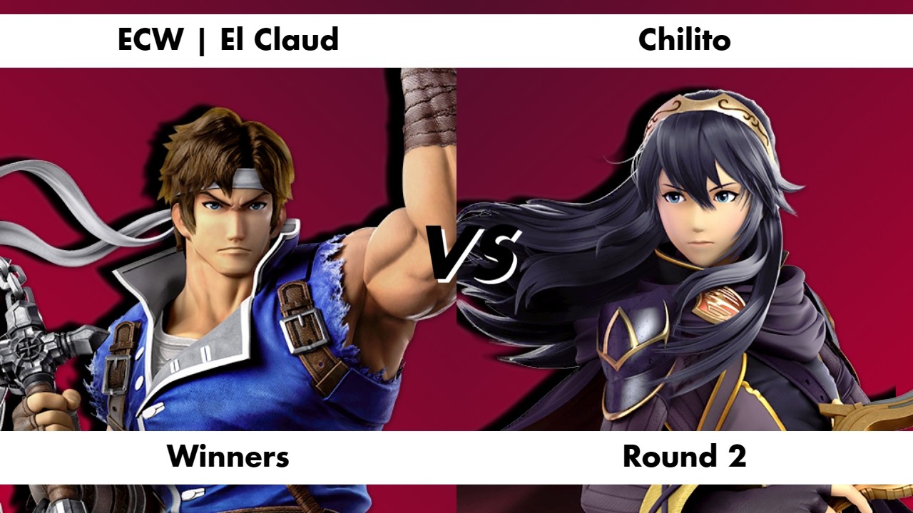 Mashers Dojo - ECW | El Claud (Richter) vs. Chilito (Lucina) - Winners Round 2
